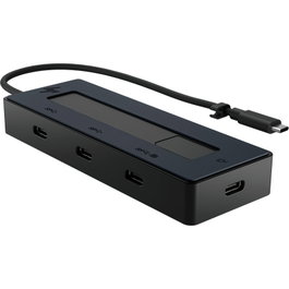 HP Hub multipuerto USB-C 4K 6G843AA con 4 puertos USB-C